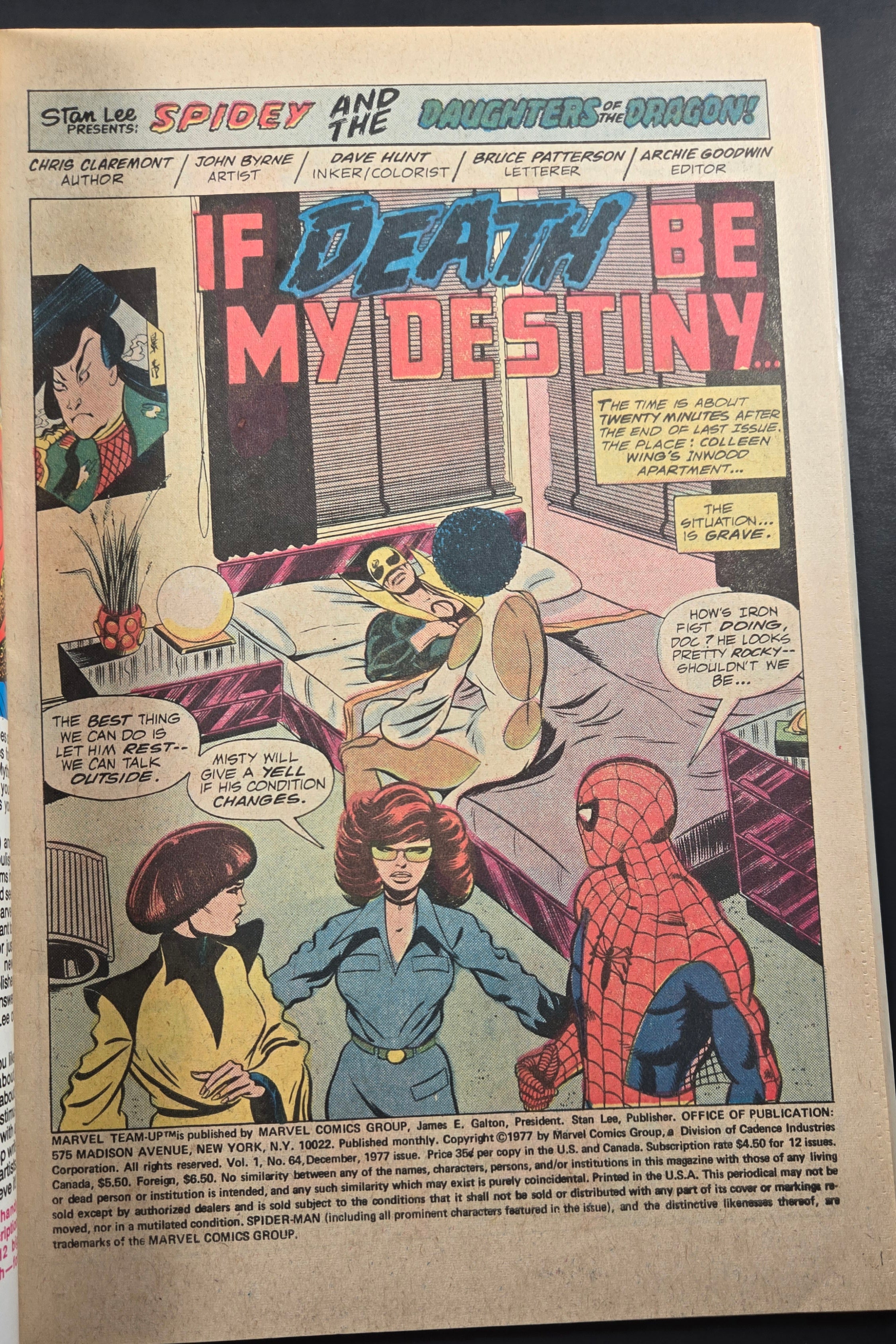 Marvel Team-Up #64 (Marvel Comics December 1977) VF+