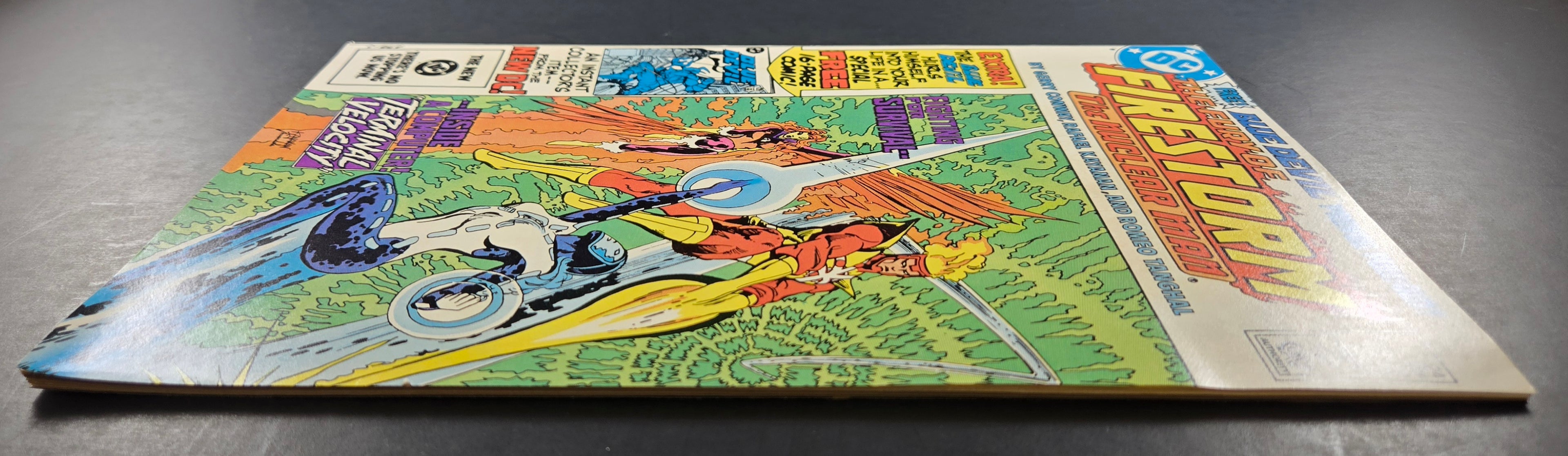 Fury of Firestorm #24 FN/VF 1984 DC Comics 1st Blue Devil