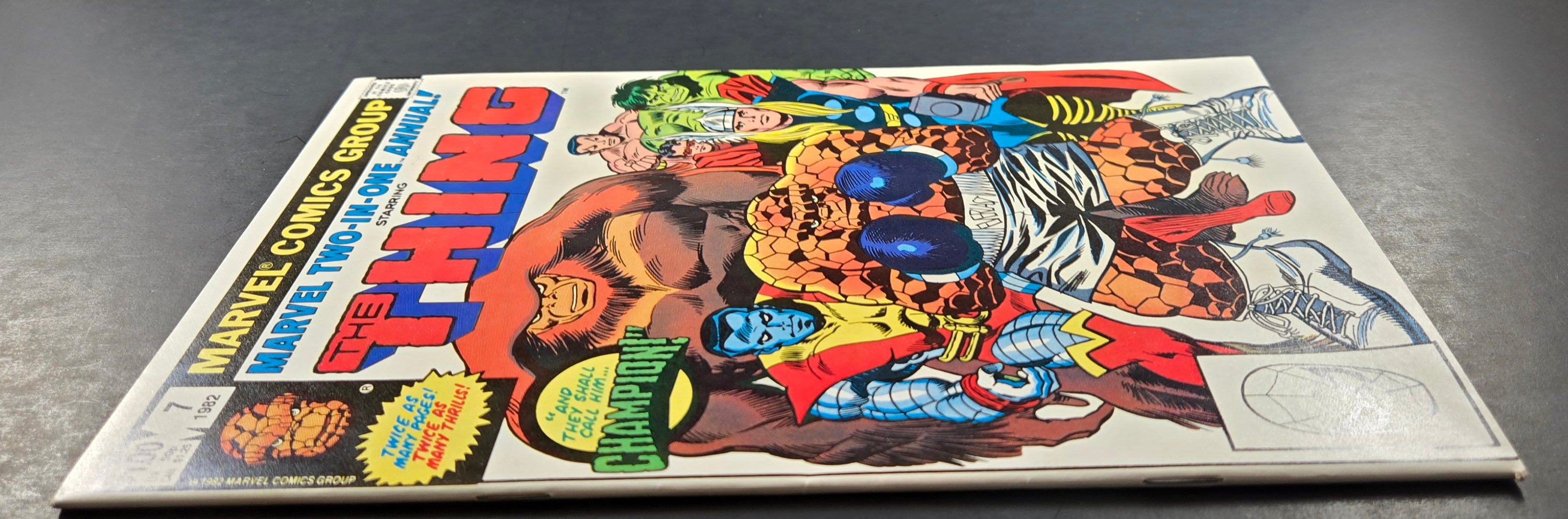 Marvel Two-In-One Annual #7 (Marvel Comics 1982) VF/NM