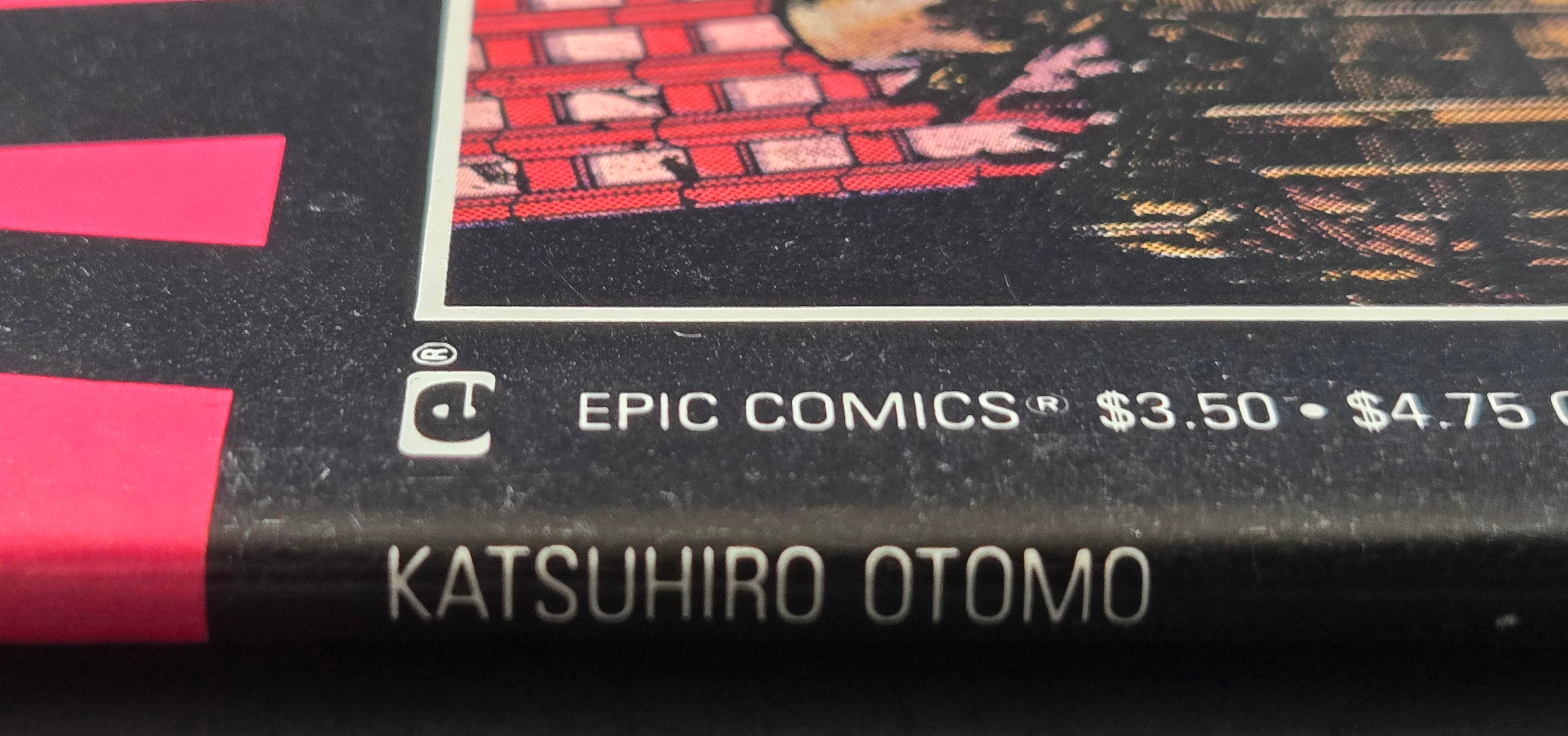 Akira #1  1988 Epic Comics – 1st Printing Full Color