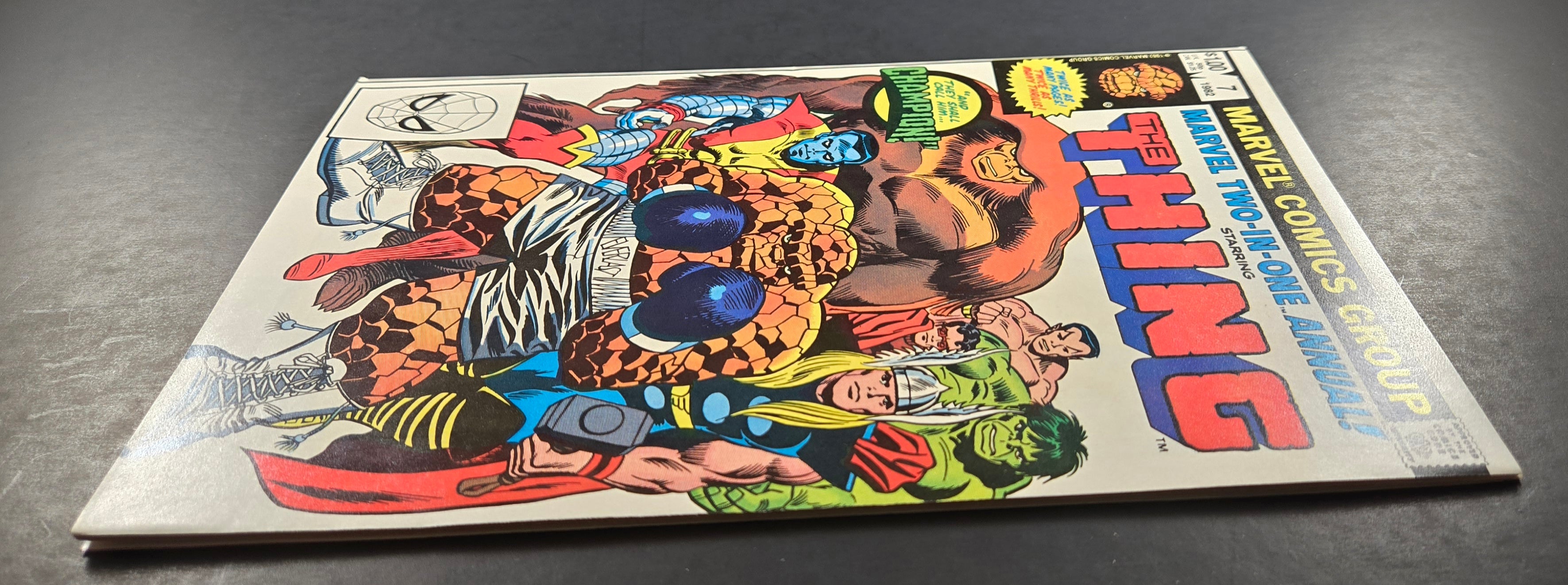 Marvel Two-In-One Annual #7 (Marvel Comics 1982) VF/NM